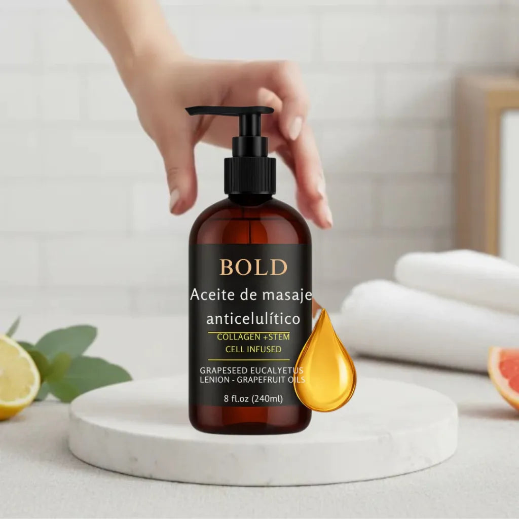 M3 Naturals®-Aceite reafirmante anticelulítico para mujeres