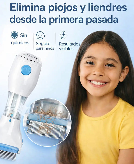 Peine Eléctrico Quita piojos -LIMPIKIDS®