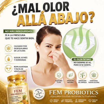 Fem probióticos™-Tu zona V libre de bacterias