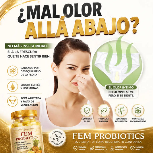 Fem probióticos™-Tu zona V libre de bacterias