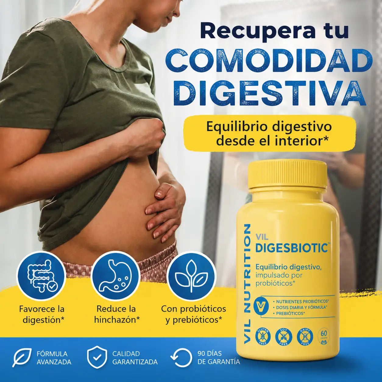DigesBiotic® — Desbloquea el tránsito intestinal perezoso