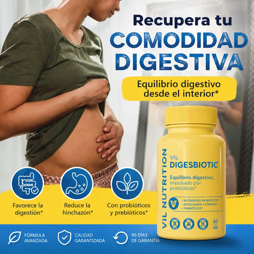 DigesBiotic® — Desbloquea el tránsito intestinal perezoso