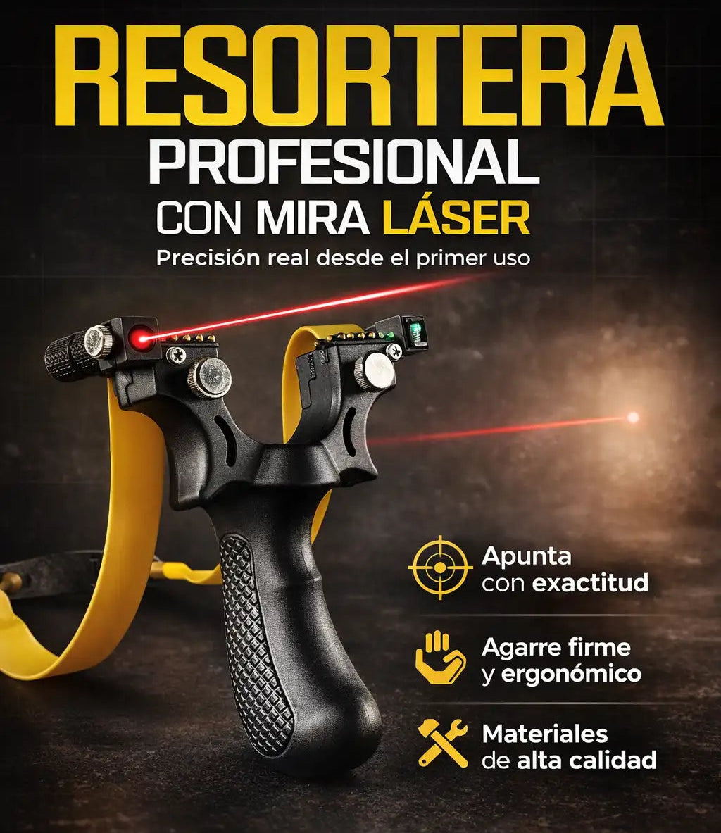RedPoint ™ Resortera Profesional con Mira Laser