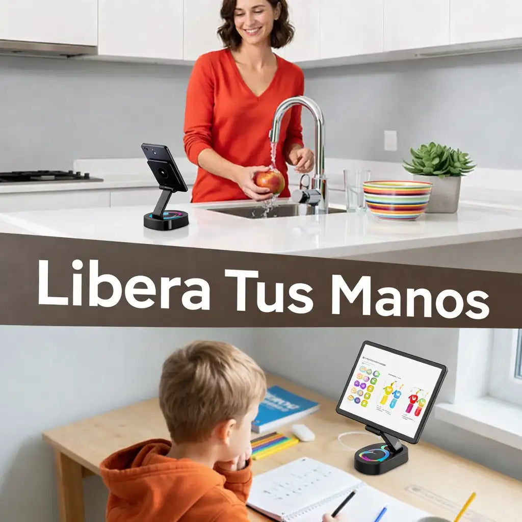 Newrixing 360° Audiopro® | Base con parlante incluido 5 en 1