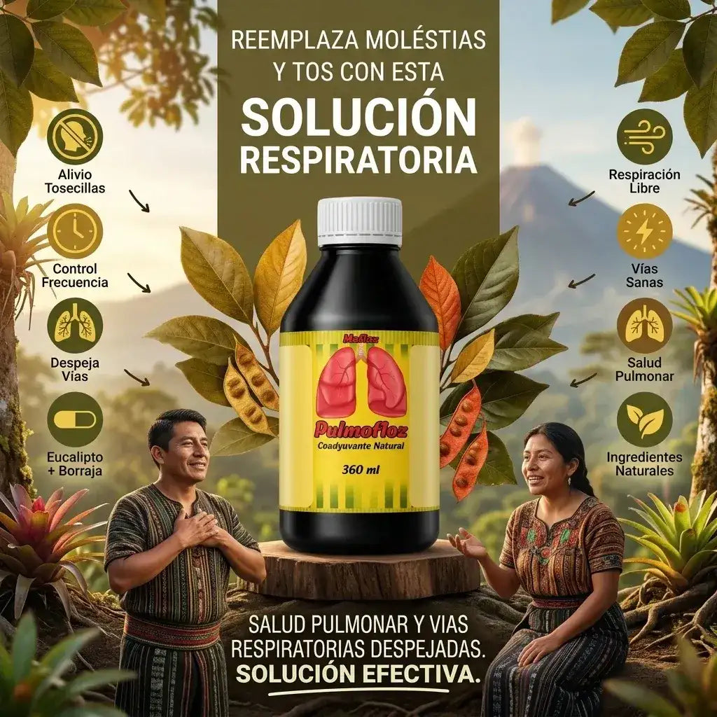 PULMOFLOZ® Expulsa la mucosidad que genera tu mal aliento