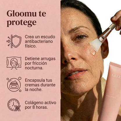 Glomu ™ Colágeno Nocturno + Brocha de regalo
