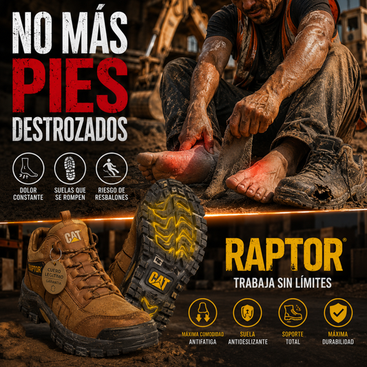 Botas Cat Raptor ™ Bota Industrial Ergonómica