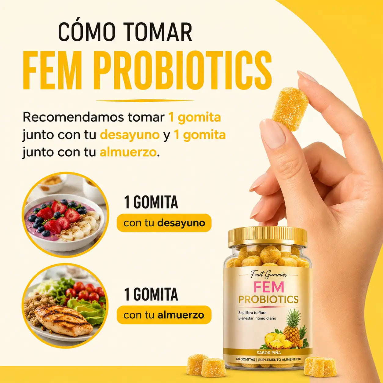 Fem probióticos™-Tu zona V libre de bacterias