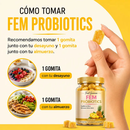 Fem probióticos™-Tu zona V libre de bacterias