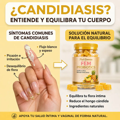 Fem probióticos™-Tu zona V libre de bacterias