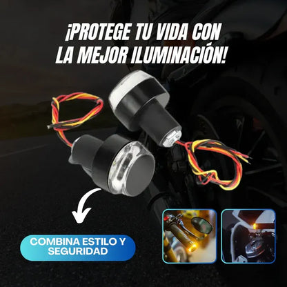 SideGuard Pro™ – Par de Luces LED Neón Doble Color para Motocicleta