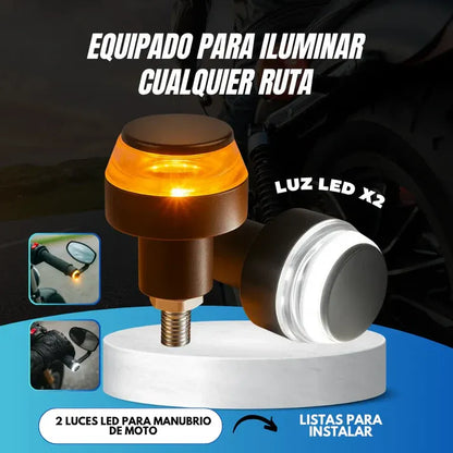 SideGuard Pro™ – Par de Luces LED Neón Doble Color para Motocicleta