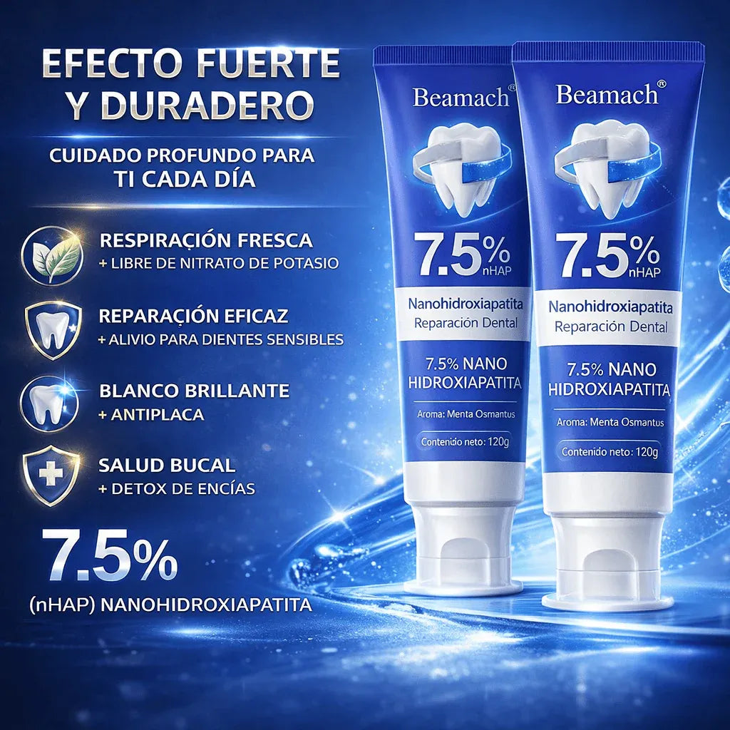 Reparación del esmalte dental -Beamach ® 2x1