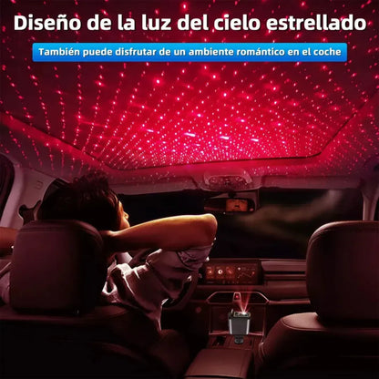 Cargador Retráctil para Auto con Luz Led Incluida 4 en 1- Hatook®